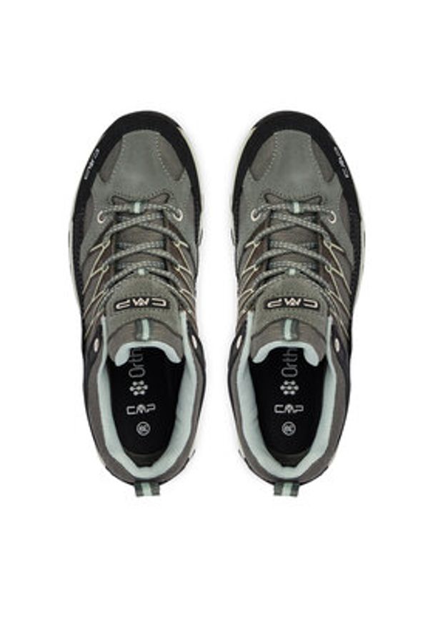 CMP Trekkingi Rigel Low Wp 3Q54456 Zielony. Kolor: zielony. Materiał: materiał
