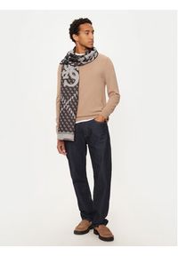 Guess Szalik AM9442 POL03 Czarny. Kolor: czarny. Materiał: materiał #3