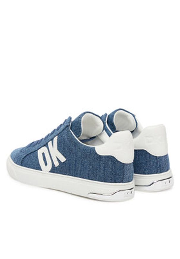DKNY Sneakersy K3580017 Niebieski. Kolor: niebieski. Materiał: materiał