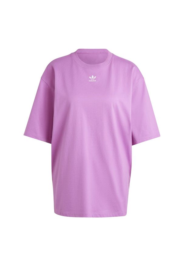 Koszulka Sportowa Damska Adidas Adicolor Essentials. Kolor: fioletowy