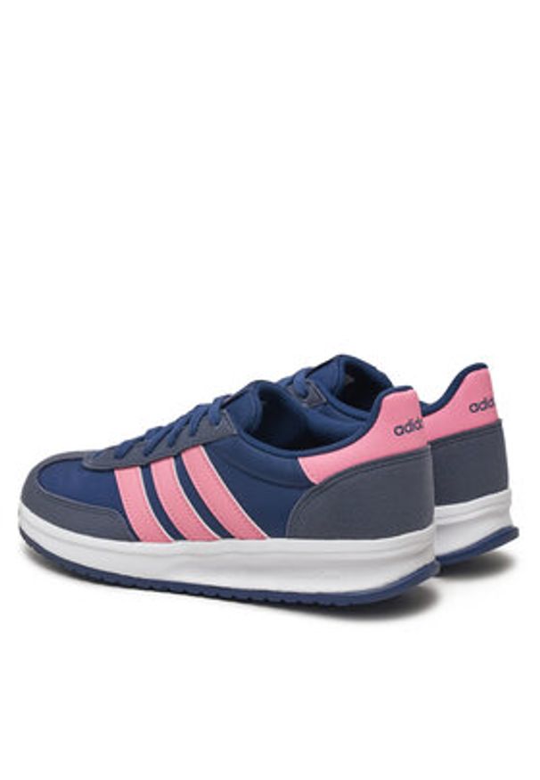 Adidas - adidas Sneakersy Run 70s 2.0 Shoes Kids JI2246 Granatowy. Kolor: niebieski. Materiał: materiał. Sport: bieganie