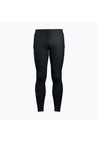 Legginsy do biegania męskie Joma R-Night Long. Kolor: czarny