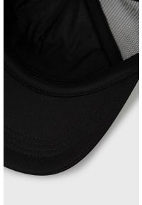 Roxy czapka kolor czarny z nadrukiem. Kolor: czarny. Wzór: nadruk