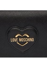 Love Moschino - LOVE MOSCHINO Kosmetyczka JC5306PP0IKL0000 Czarny. Kolor: czarny. Materiał: skóra #3
