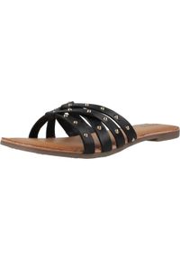 Gioseppo - Sandały GIOSEPPO 75165G Czarny. Kolor: czarny. Materiał: skóra. Sezon: lato
