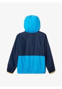 columbia - Kurtka przeciwwiatrowa dziewczęca Columbia Back Bowl Hooded Windbreaker. Kolor: niebieski