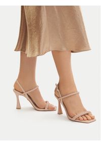 Nine West Sandały EO-LS95066-25 Różowy. Kolor: różowy. Materiał: skóra #6