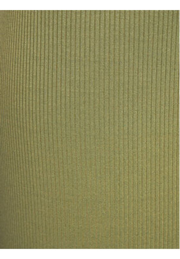 Pieces Sukienka dzianinowa Ostina 17124786 Zielony Slim Fit. Kolor: zielony. Materiał: syntetyk