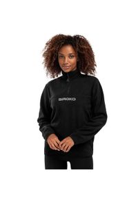 Bluza z grubego polaru damska Shadow-W SIROKO. Kolor: czarny. Materiał: polar. Sezon: zima. Sport: narciarstwo #1