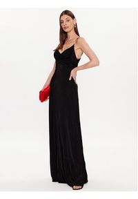 Marciano Guess Sukienka wieczorowa Emilia 3GGK61 6136A Czarny Regular Fit. Kolor: czarny. Materiał: wiskoza. Styl: wizytowy #3