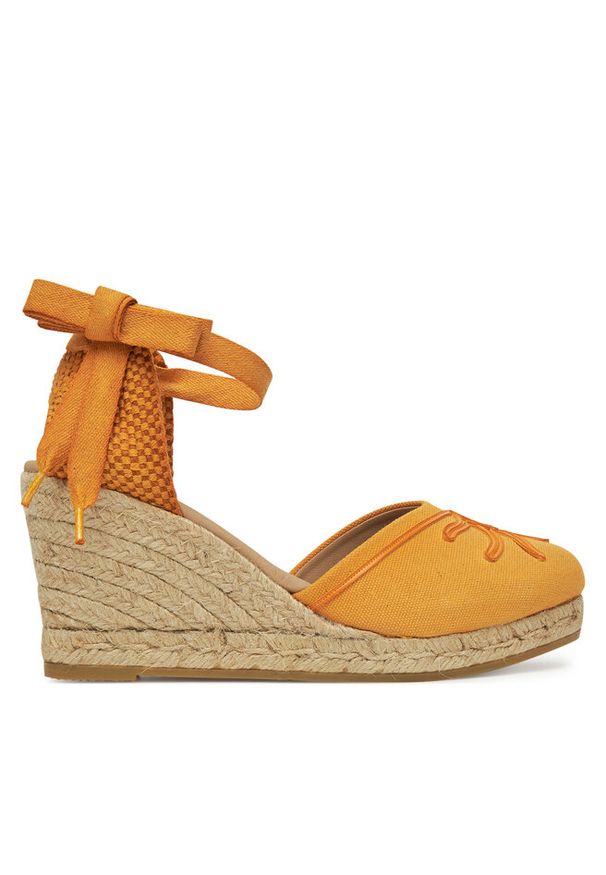 Espadryle Genuins. Kolor: pomarańczowy