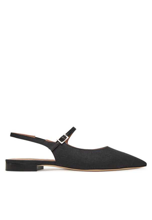 MALONE SOULIERS Sandały Karla 10-1 Czarny. Kolor: czarny. Materiał: materiał