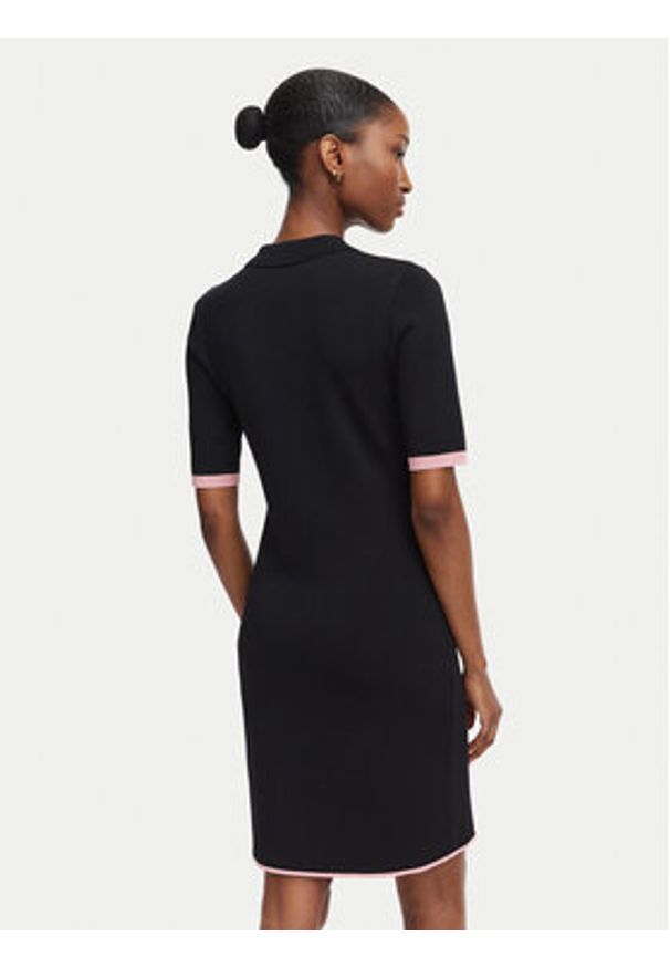Guess Sukienka codzienna G6YK40 Z1082 Czarny Slim Fit. Okazja: na co dzień. Kolor: czarny. Materiał: wiskoza. Typ sukienki: proste. Styl: casual