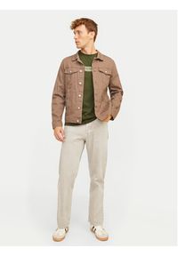 Jack & Jones - Jack&Jones Jeansy Eddie 12258833 Beżowy Loose Fit. Kolor: beżowy