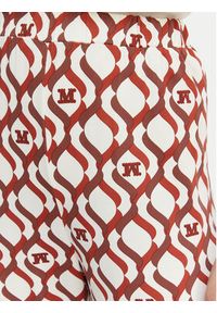 Max Mara Beachwear Spodnie materiałowe Bchabate 2616781029 Kolorowy Relaxed Fit. Materiał: wiskoza. Wzór: kolorowy #3