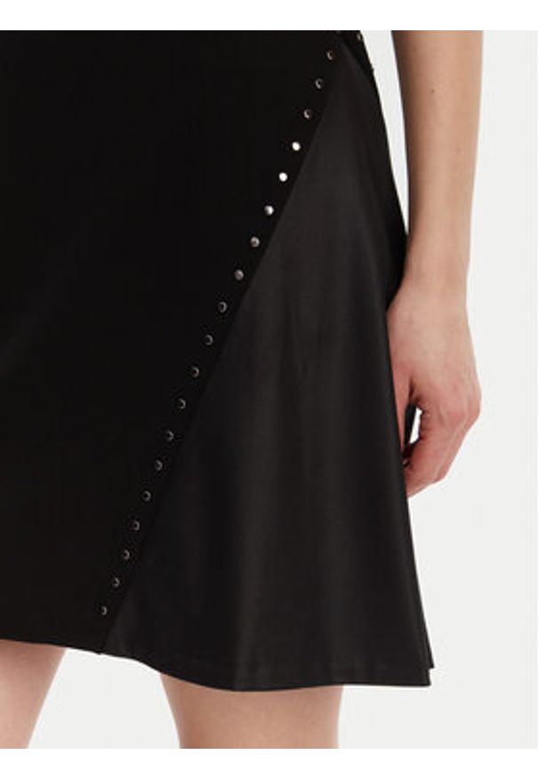 DKNY Sukienka codzienna DD3J1489 Czarny Slim Fit. Okazja: na co dzień. Kolor: czarny. Materiał: syntetyk. Typ sukienki: proste. Styl: casual