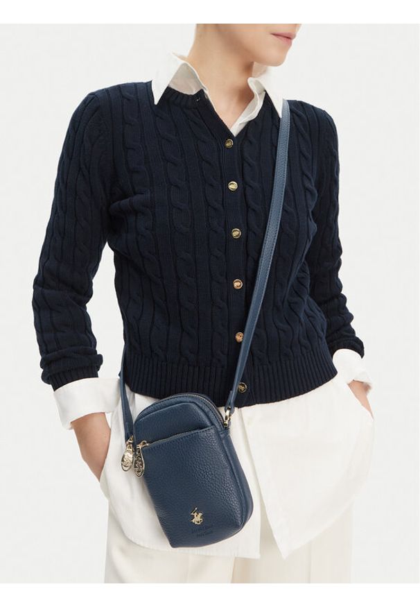 Beverly Hills Polo Club Torebka C-BHPC-L-004-08 Niebieski. Kolor: niebieski