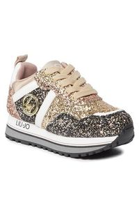 Liu Jo Sneakersy Maxi Wonder 604 4F3301 TX007 M Złoty. Kolor: złoty