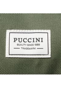 Puccini Plecak PM2021 Zielony. Kolor: zielony. Materiał: materiał #3