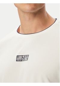 Beverly Hills Polo Club T-Shirt P-SS26M-TS0172 Biały Regular Fit. Typ kołnierza: polo. Kolor: biały. Materiał: syntetyk #5