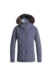 Kurtka narciarska damska Roxy Quilted membrana 20K. Kolor: niebieski. Materiał: poliester. Sezon: zima. Sport: narciarstwo #1