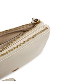 Pinko - PINKO Torebka Double Mini Al 25-26 PLTT 105359 A0QO Biały. Kolor: biały. Materiał: skórzane