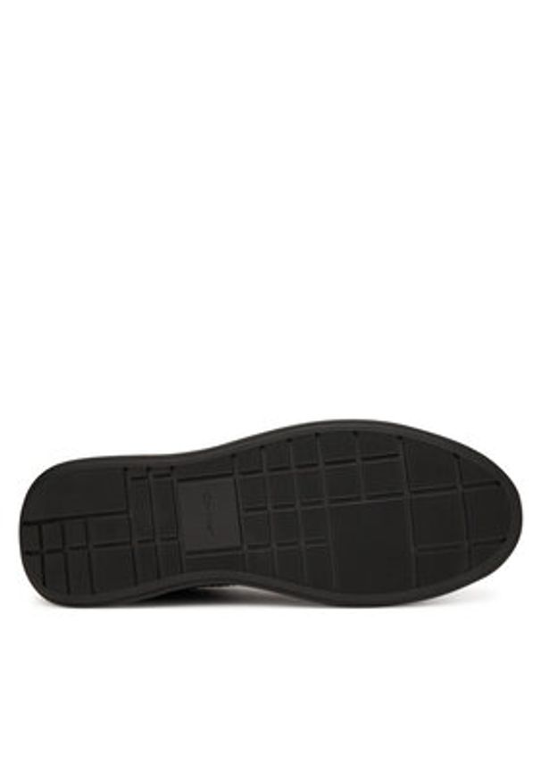 Calvin Klein Sneakersy Chunky Cupsole Laceup Lth Aop YM0YM01383 Czarny. Kolor: czarny. Materiał: skóra