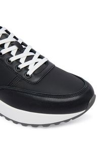 Calvin Klein Sneakersy City Runner Laceup Lth Mix HM0HM02214 Czarny. Kolor: czarny. Materiał: skóra #5