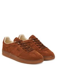 BOSS Sneakersy Brenta 50536645 Brązowy. Kolor: brązowy. Materiał: zamsz, skóra #4