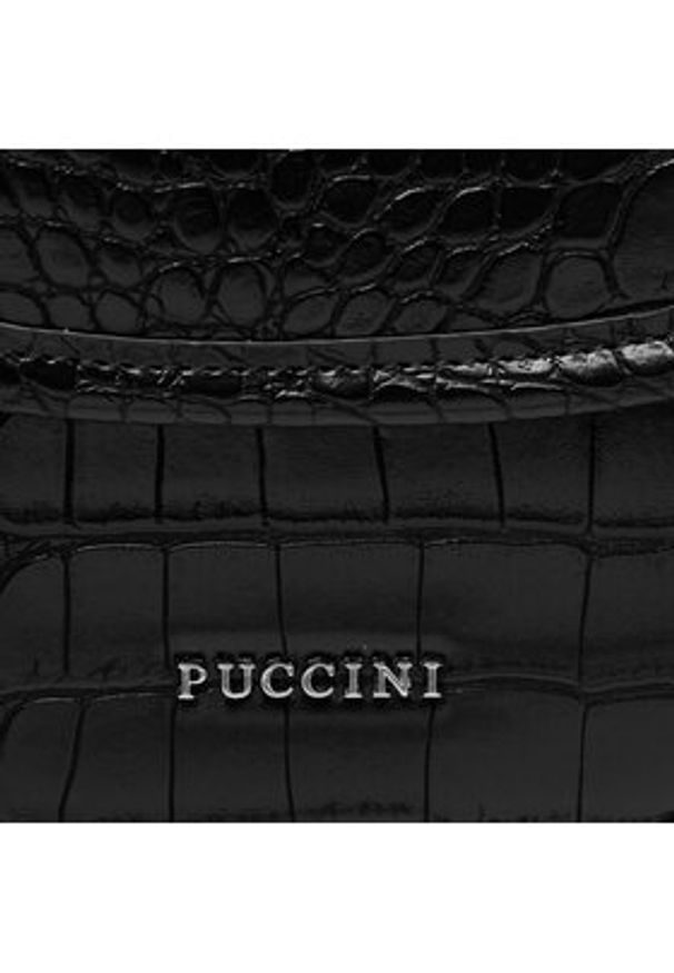 Puccini Torebka BK2231183M Czarny. Kolor: czarny. Materiał: skórzane