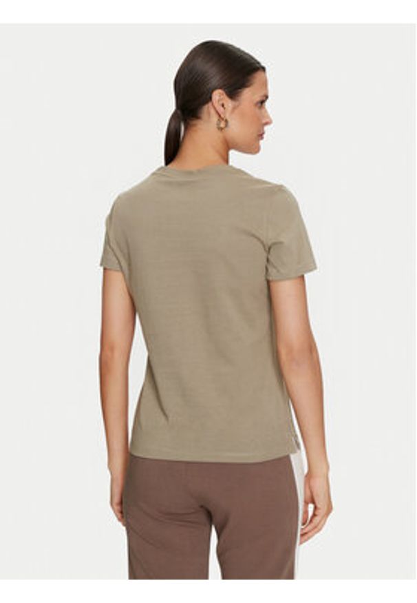 Guess T-Shirt Icon W4YI32 I3Z14 Zielony Regular Fit. Kolor: zielony. Materiał: bawełna