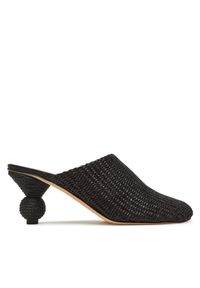 Loafersy Weekend Max Mara. Kolor: czarny