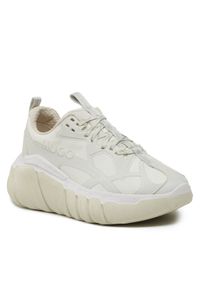 Hugo Sneakersy 50498690 Biały. Kolor: biały. Materiał: materiał #1