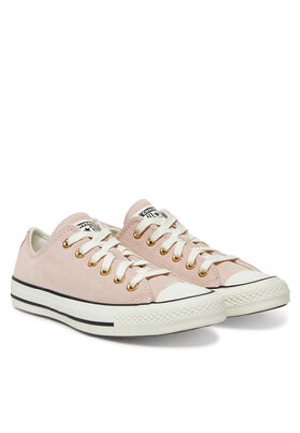 Converse Trampki Chuck Taylor All Star Leather A13816C Różowy. Kolor: różowy. Materiał: skóra
