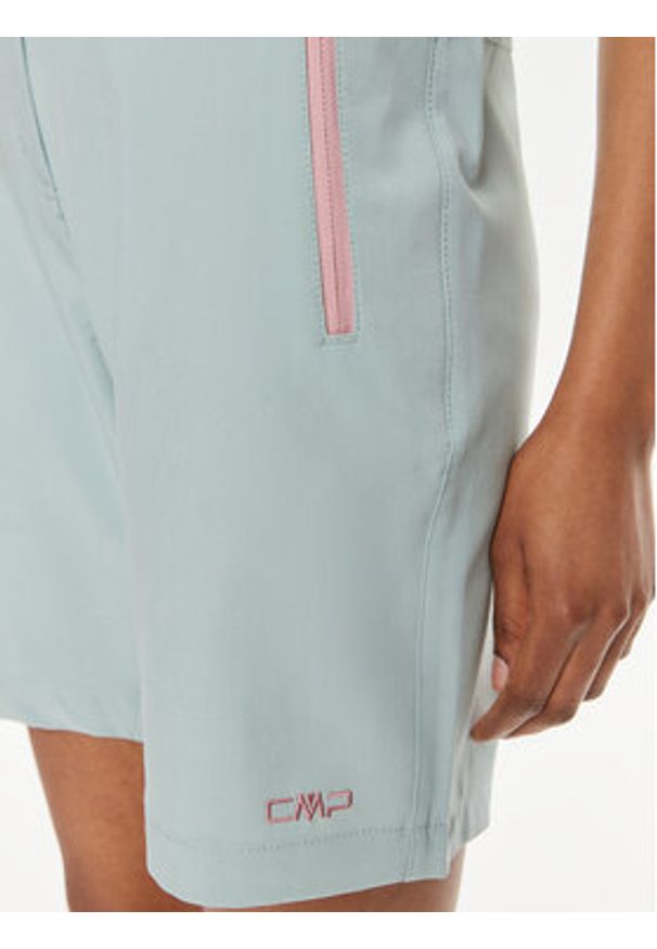 CMP Szorty sportowe 3T51146 Zielony Regular Fit. Kolor: zielony. Materiał: syntetyk