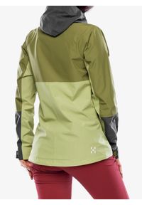 Haglöfs - Kurtka przeciwdeszczowa damska Haglofs Finch Proof Jacket. Kolor: zielony. Sport: turystyka piesza
