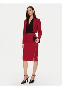 Rinascimento Spódnica ołówkowa CFC0121919003 Czerwony Regular Fit. Kolor: czerwony. Materiał: syntetyk