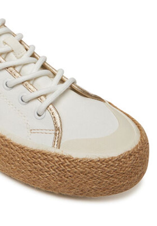 Pepe Jeans Espadryle Samoi Mix PLS31595 Biały. Kolor: biały. Materiał: materiał