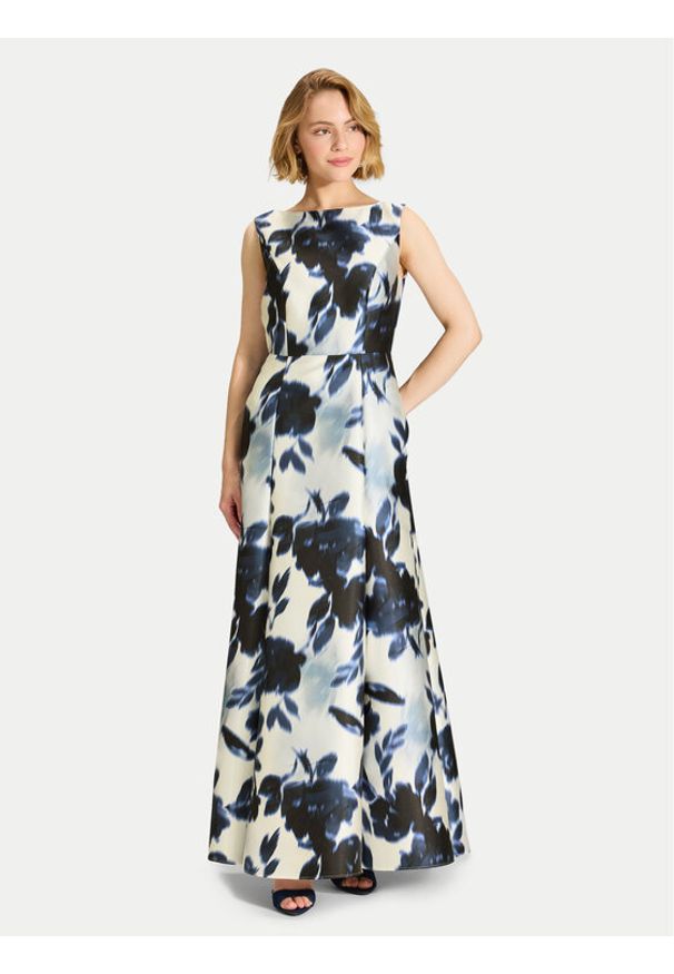 Swing Sukienka wieczorowa 5AK11200 Kolorowy Regular Fit. Materiał: syntetyk. Wzór: kolorowy. Styl: wizytowy