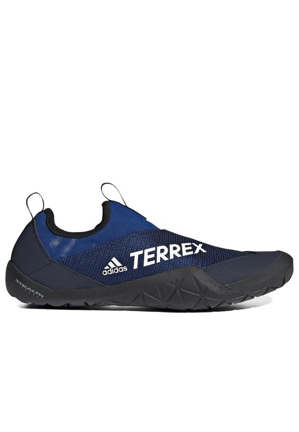 Adidas - Buty adidas Terrex Climacool JawPaw II Water Slippers FX3961 - czarno-granatowe. Kolor: niebieski, wielokolorowy, czarny. Materiał: syntetyk, guma. Szerokość cholewki: normalna. Technologia: ClimaCool (Adidas). Model: Adidas Terrex. Sport: żeglarstwo