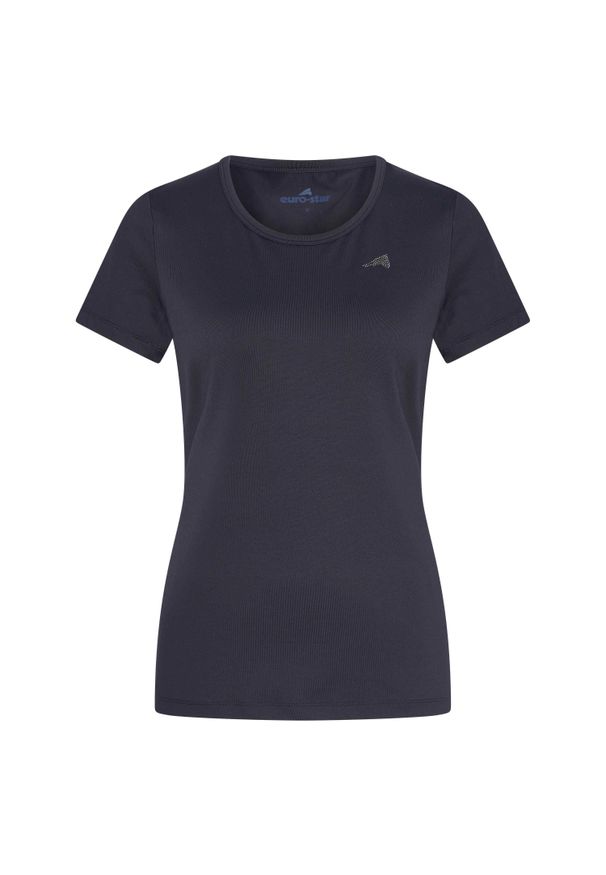 EURO-STAR - Damska koszulka do jazdy konnej Euro-Star Enya. Kolor: niebieski. Sport: jeździectwo