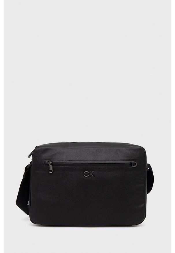 Calvin Klein torba kolor czarny. Kolor: czarny