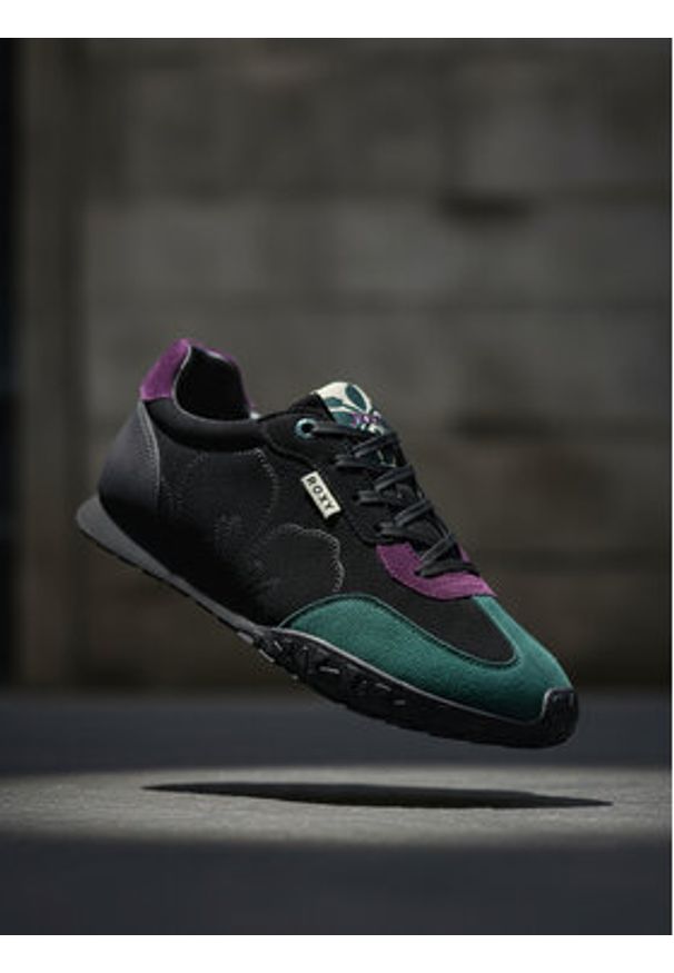 Roxy Sneakersy CEO-V12-1085-1 Czarny. Kolor: czarny. Materiał: materiał