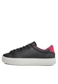 Tommy Jeans Sneakersy Tjw Cupsole Sneaker Ess EN0EN02508 Czarny. Kolor: czarny. Materiał: skóra