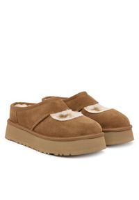 Ugg Kapcie W Bea Mary Jane 1167612 Brązowy. Kolor: brązowy. Materiał: skóra #5