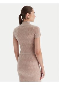 Marciano Guess Sweter 5BGR05 5661Z Beżowy Regular Fit. Kolor: beżowy. Materiał: syntetyk #5