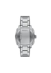 Fossil Zegarek Machine FS6095 Srebrny. Kolor: srebrny