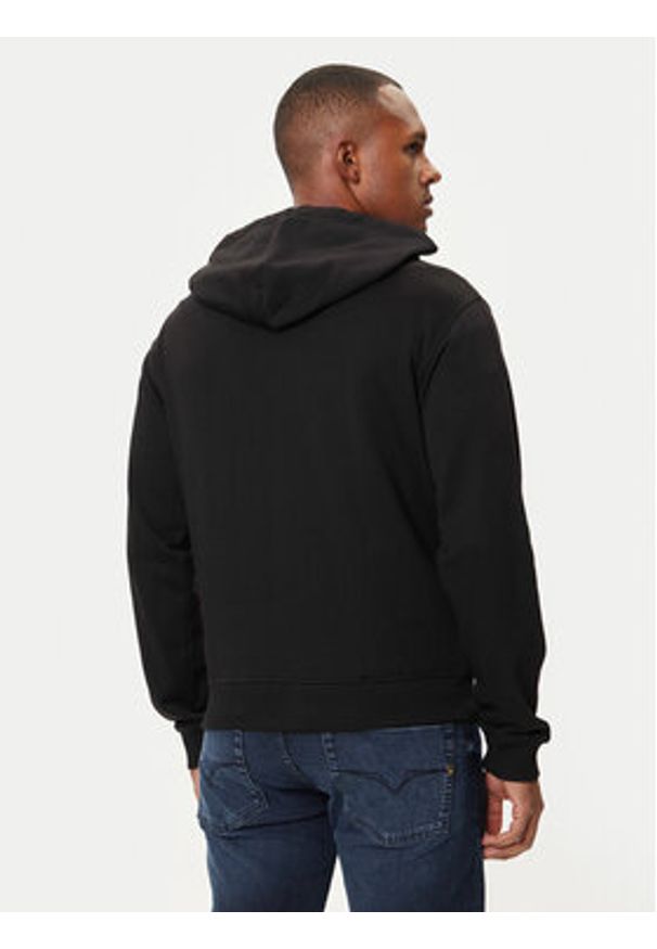 Versace Jeans Couture Bluza 79GAIT00 CF01T Czarny Regular Fit. Kolor: czarny. Materiał: bawełna