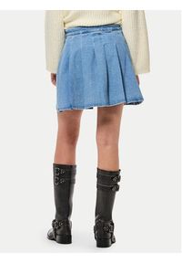 Pieces Spódnica jeansowa Silje 17156077 Niebieski Regular Fit. Kolor: niebieski. Materiał: bawełna #2