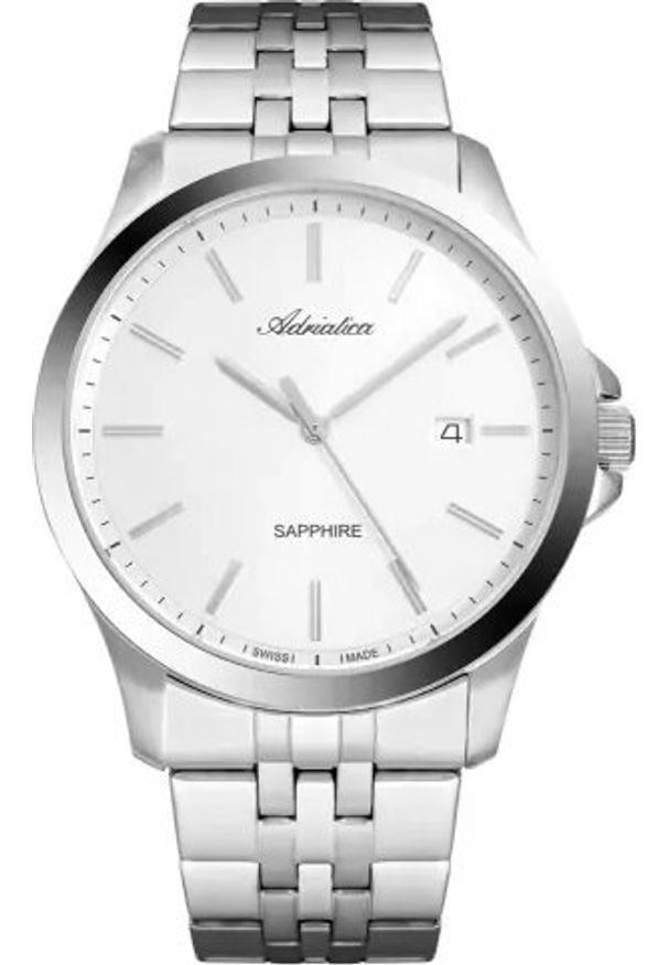 Zegarek Adriatica Zegarek Męski Adriatica na bransolecie A8303.5113Q - Zegarek Kwarcowy Swiss Made